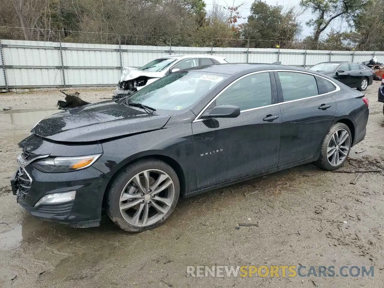 1 Photograph of a damaged car 1G1ZD5ST6NF176175 CHEVROLET MALIBU 2022