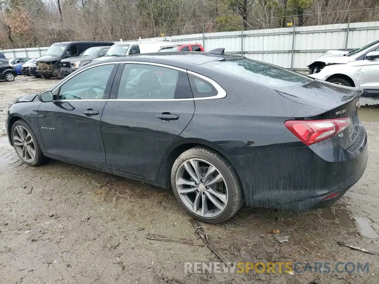 2 Photograph of a damaged car 1G1ZD5ST6NF176175 CHEVROLET MALIBU 2022