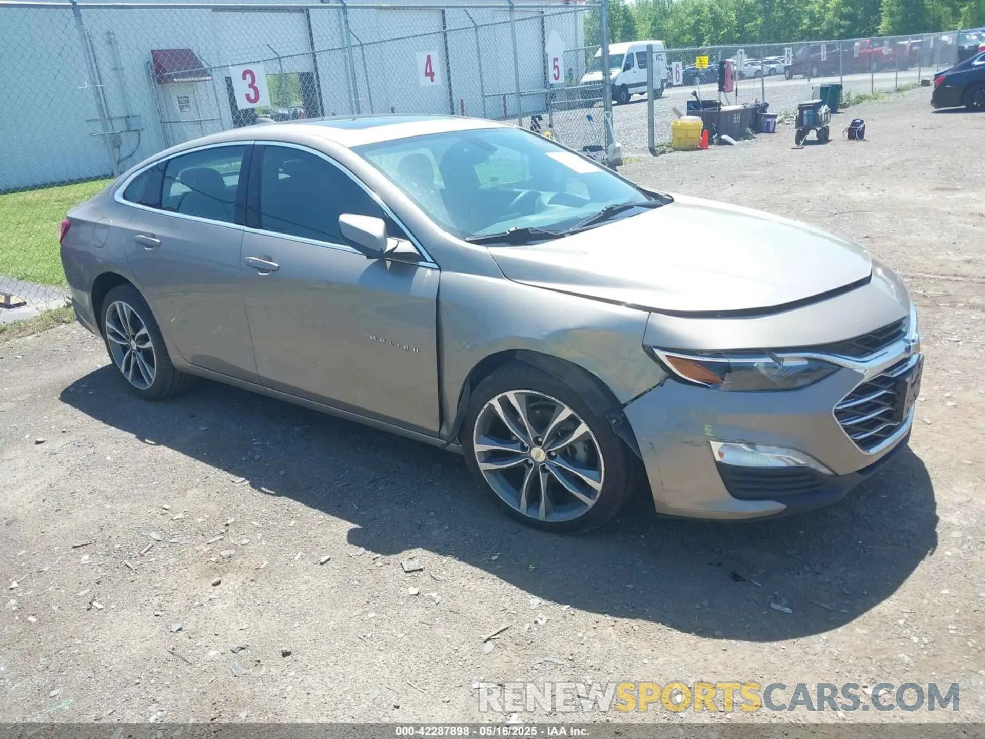 1 Photograph of a damaged car 1G1ZD5ST6NF178010 CHEVROLET MALIBU 2022
