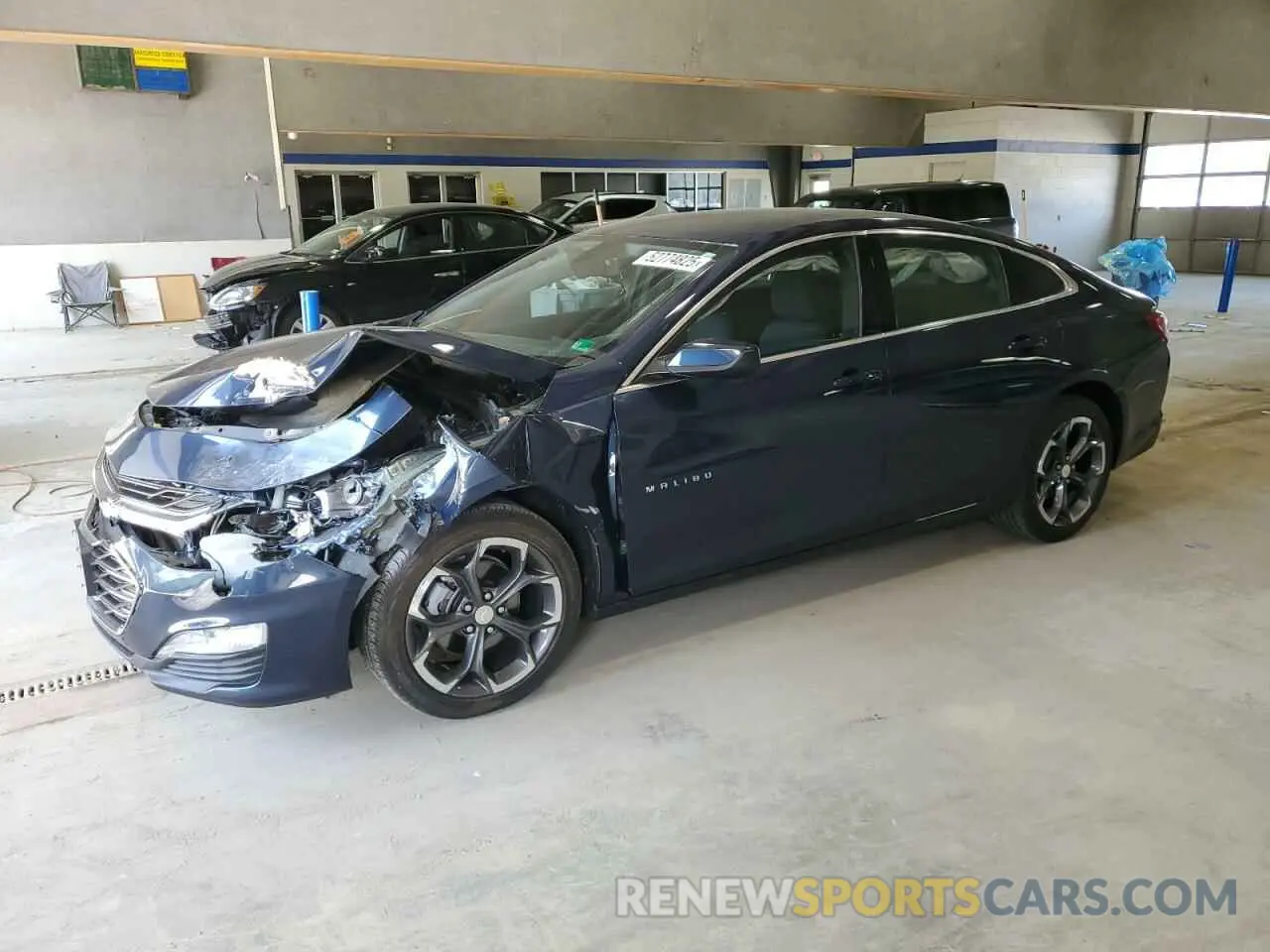 1 Photograph of a damaged car 1G1ZD5ST6NF178203 CHEVROLET MALIBU 2022