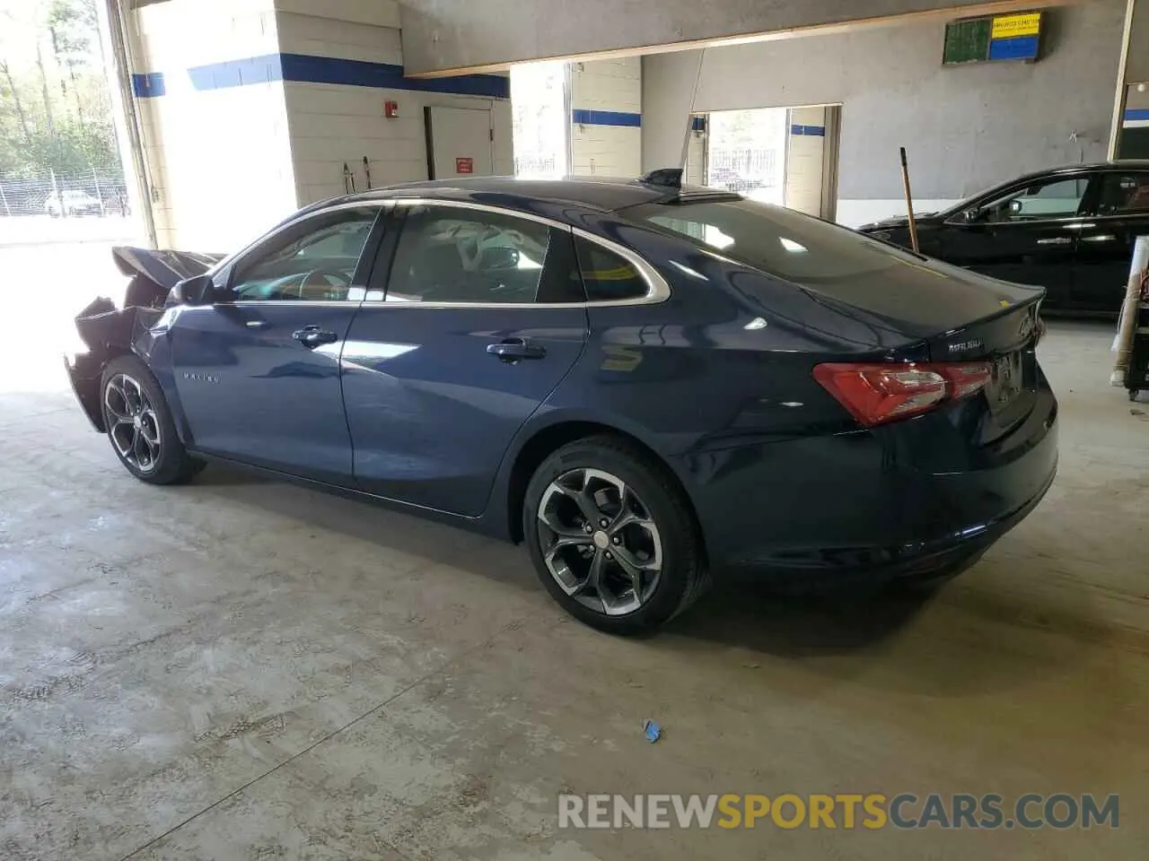 2 Photograph of a damaged car 1G1ZD5ST6NF178203 CHEVROLET MALIBU 2022