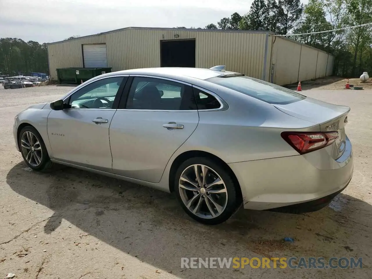 2 Photograph of a damaged car 1G1ZD5ST6NF178461 CHEVROLET MALIBU 2022