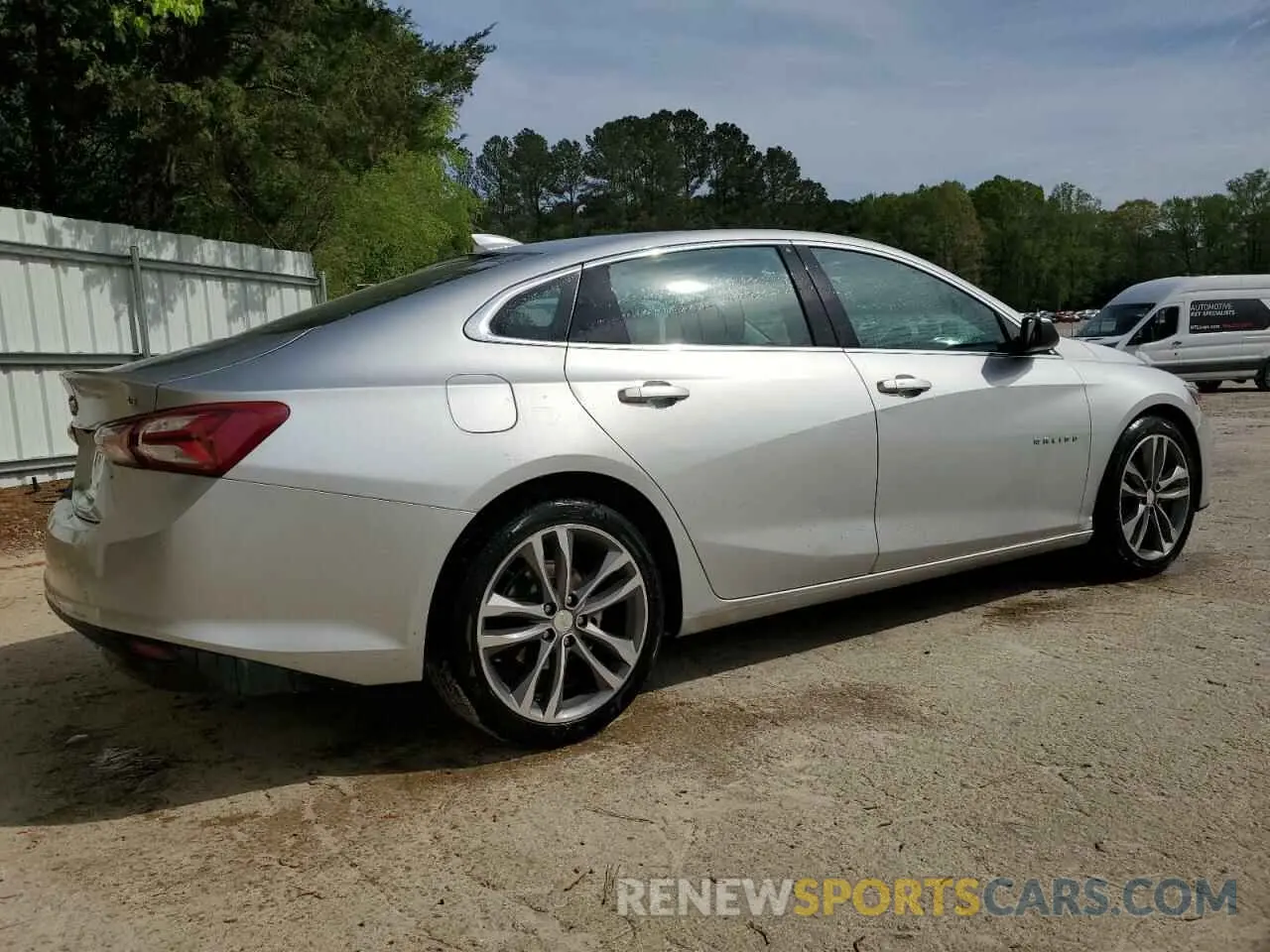 3 Photograph of a damaged car 1G1ZD5ST6NF178461 CHEVROLET MALIBU 2022