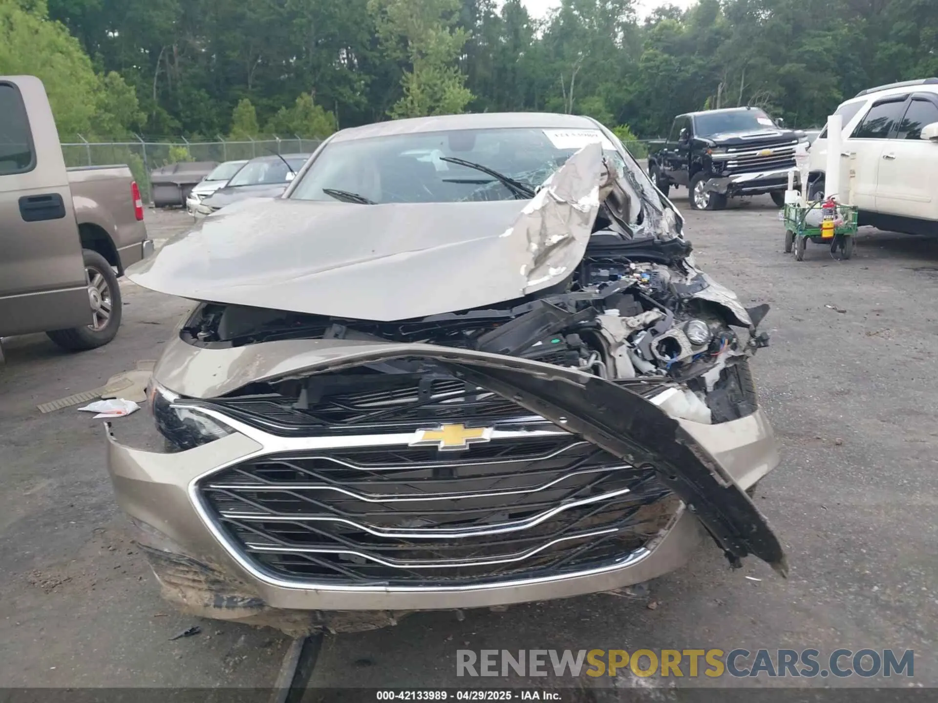 13 Photograph of a damaged car 1G1ZD5ST6NF180629 CHEVROLET MALIBU 2022