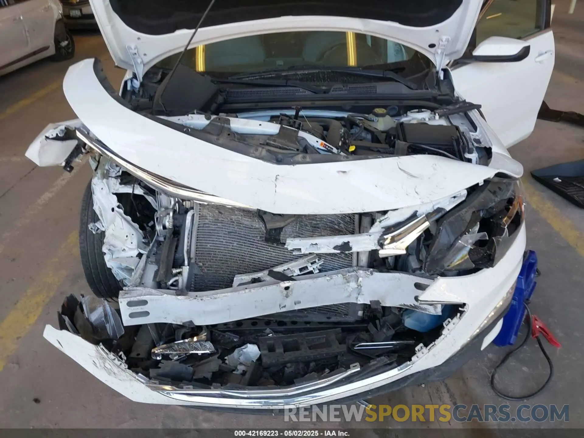 10 Photograph of a damaged car 1G1ZD5ST6NF195678 CHEVROLET MALIBU 2022