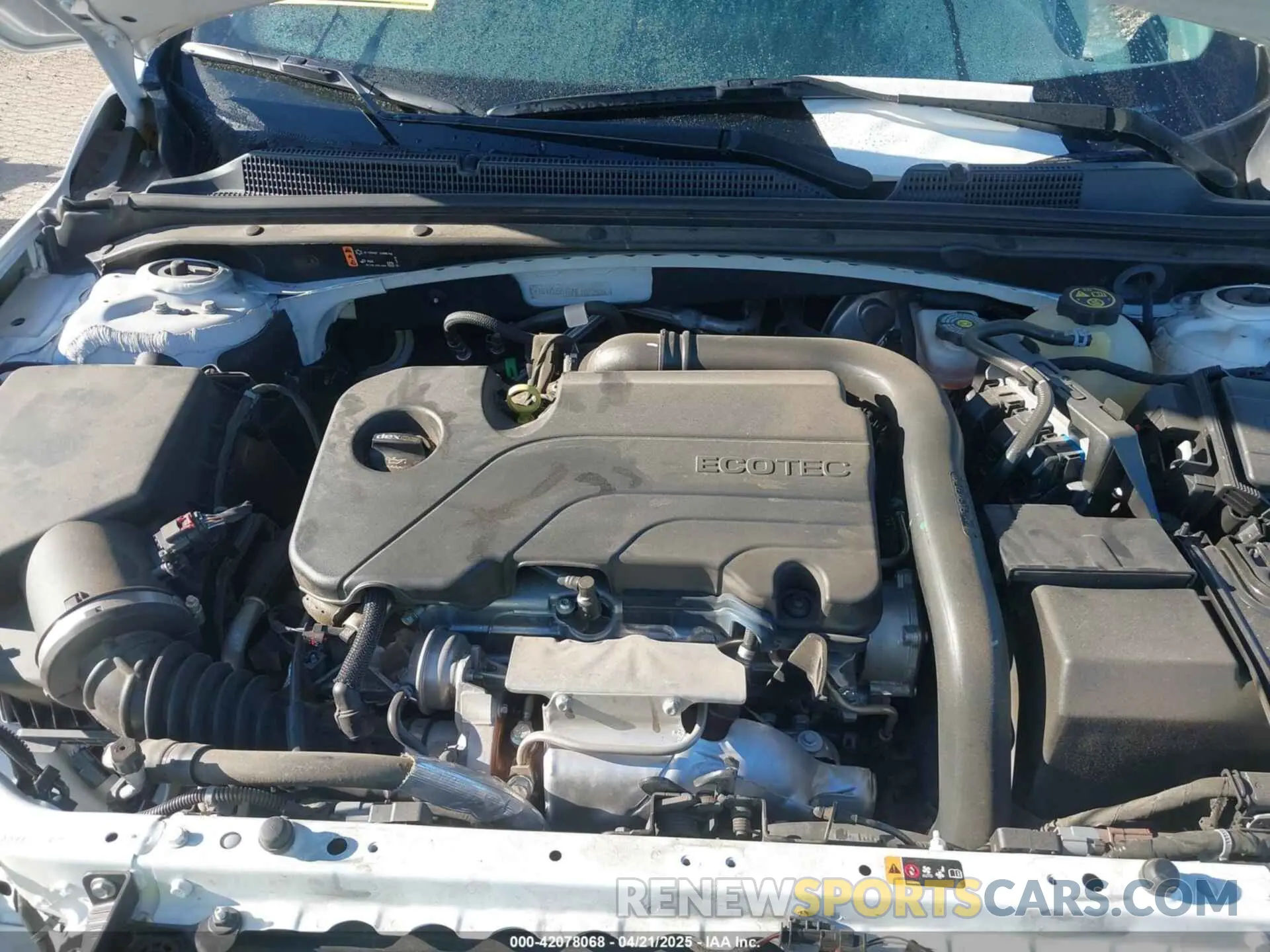 10 Photograph of a damaged car 1G1ZD5ST6NF197253 CHEVROLET MALIBU 2022