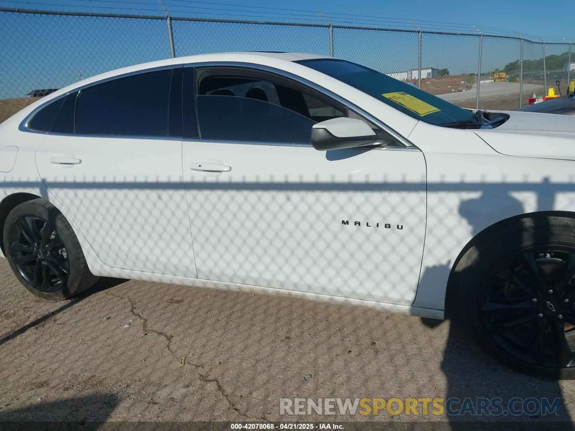 13 Photograph of a damaged car 1G1ZD5ST6NF197253 CHEVROLET MALIBU 2022