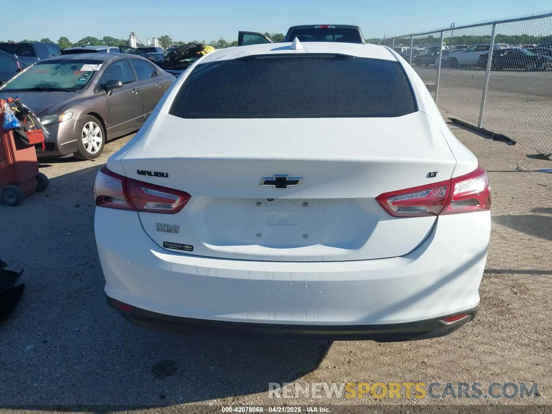 16 Photograph of a damaged car 1G1ZD5ST6NF197253 CHEVROLET MALIBU 2022