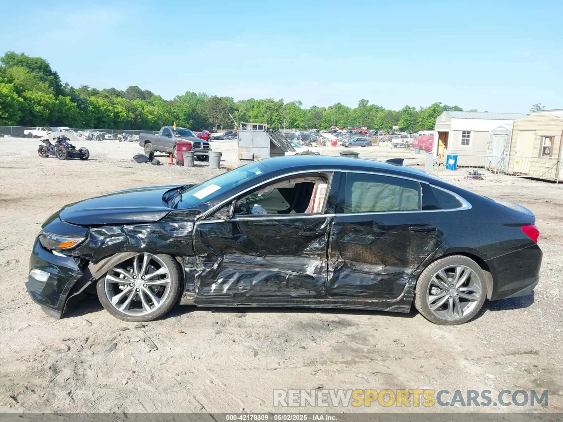 14 Photograph of a damaged car 1G1ZD5ST6NF199309 CHEVROLET MALIBU 2022