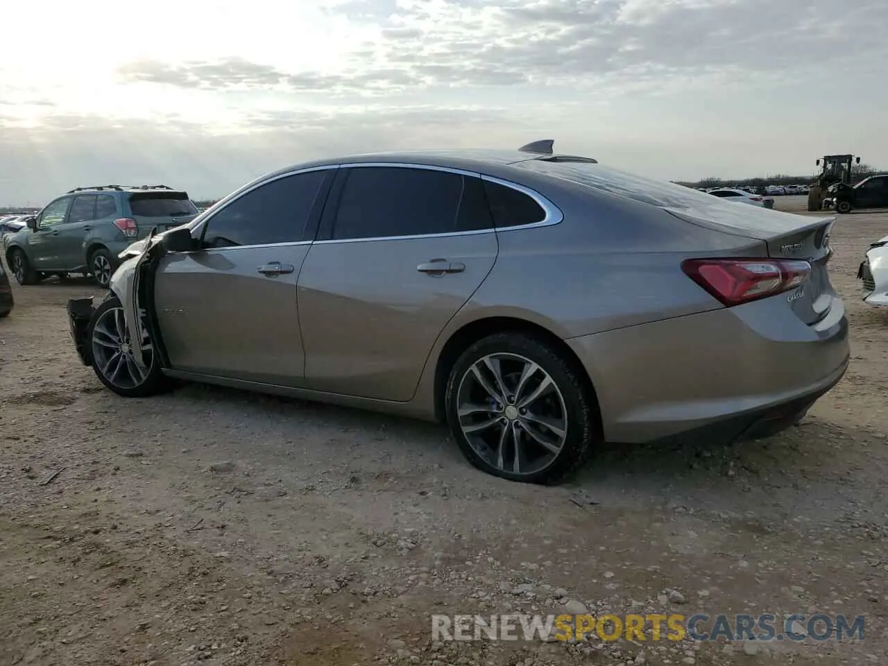 2 Photograph of a damaged car 1G1ZD5ST7NF110878 CHEVROLET MALIBU 2022