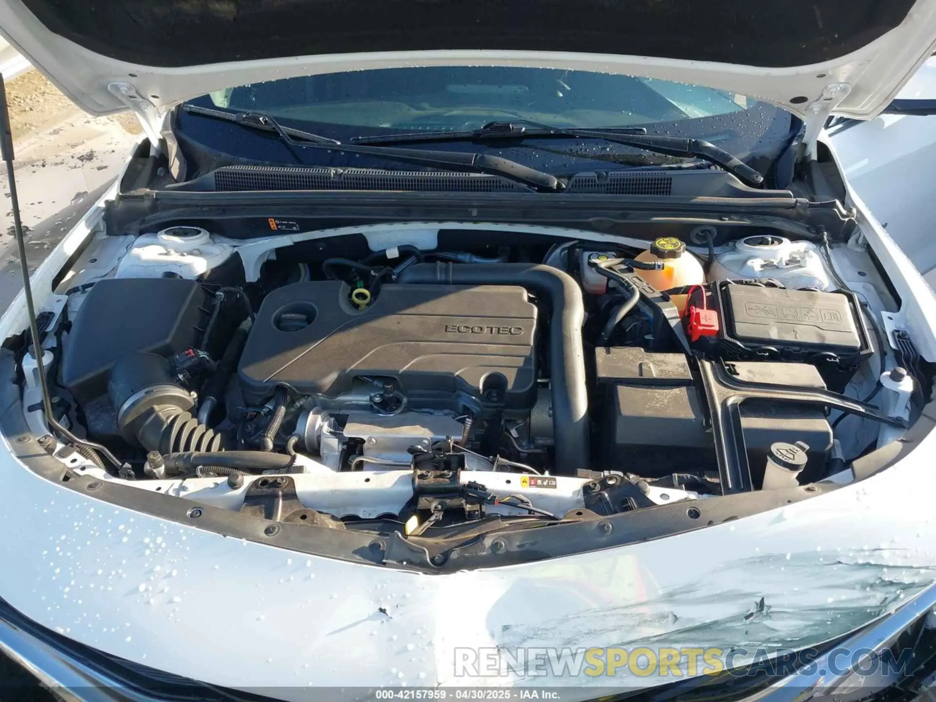 10 Photograph of a damaged car 1G1ZD5ST7NF115966 CHEVROLET MALIBU 2022