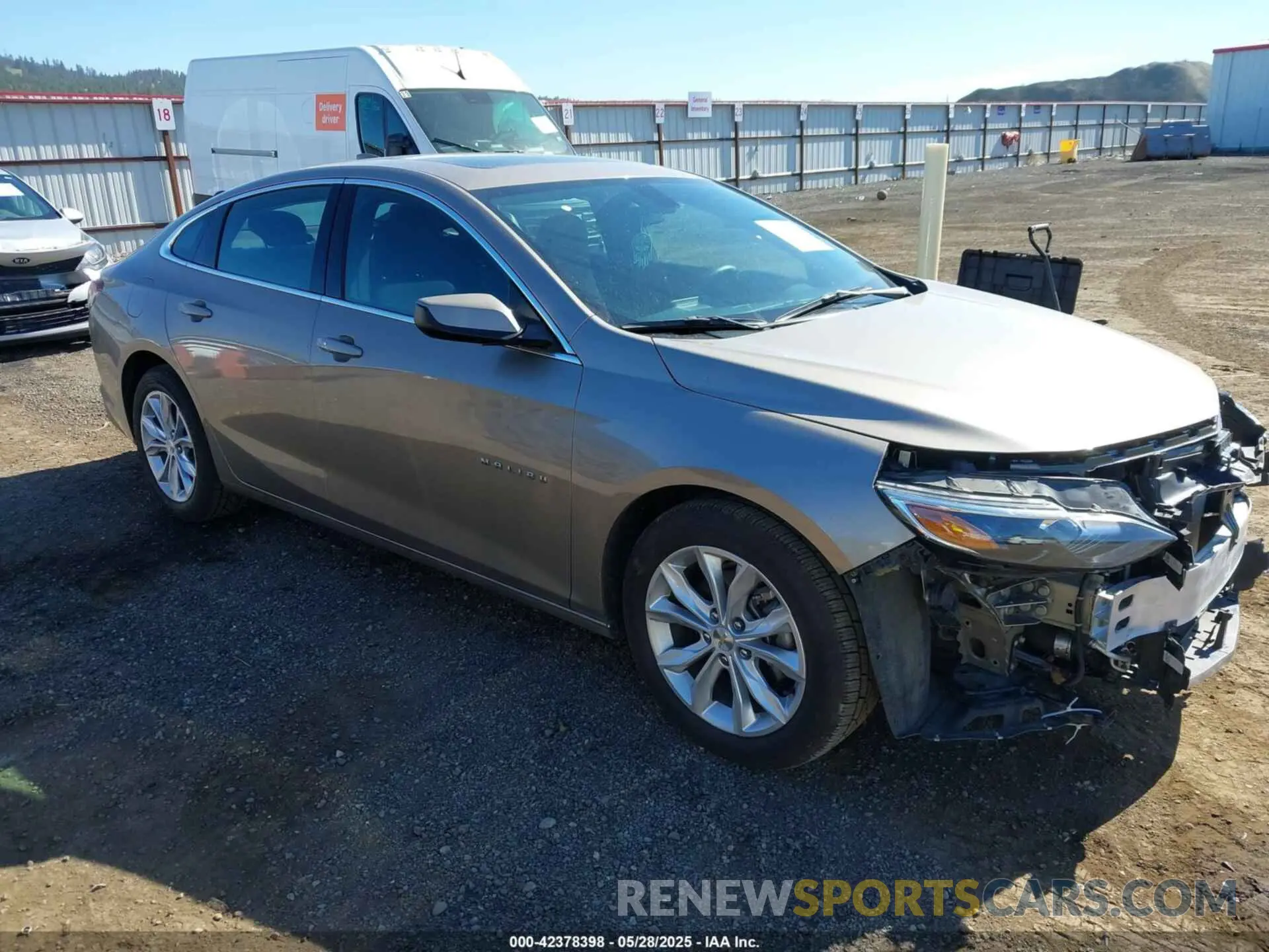 1 Photograph of a damaged car 1G1ZD5ST7NF116129 CHEVROLET MALIBU 2022