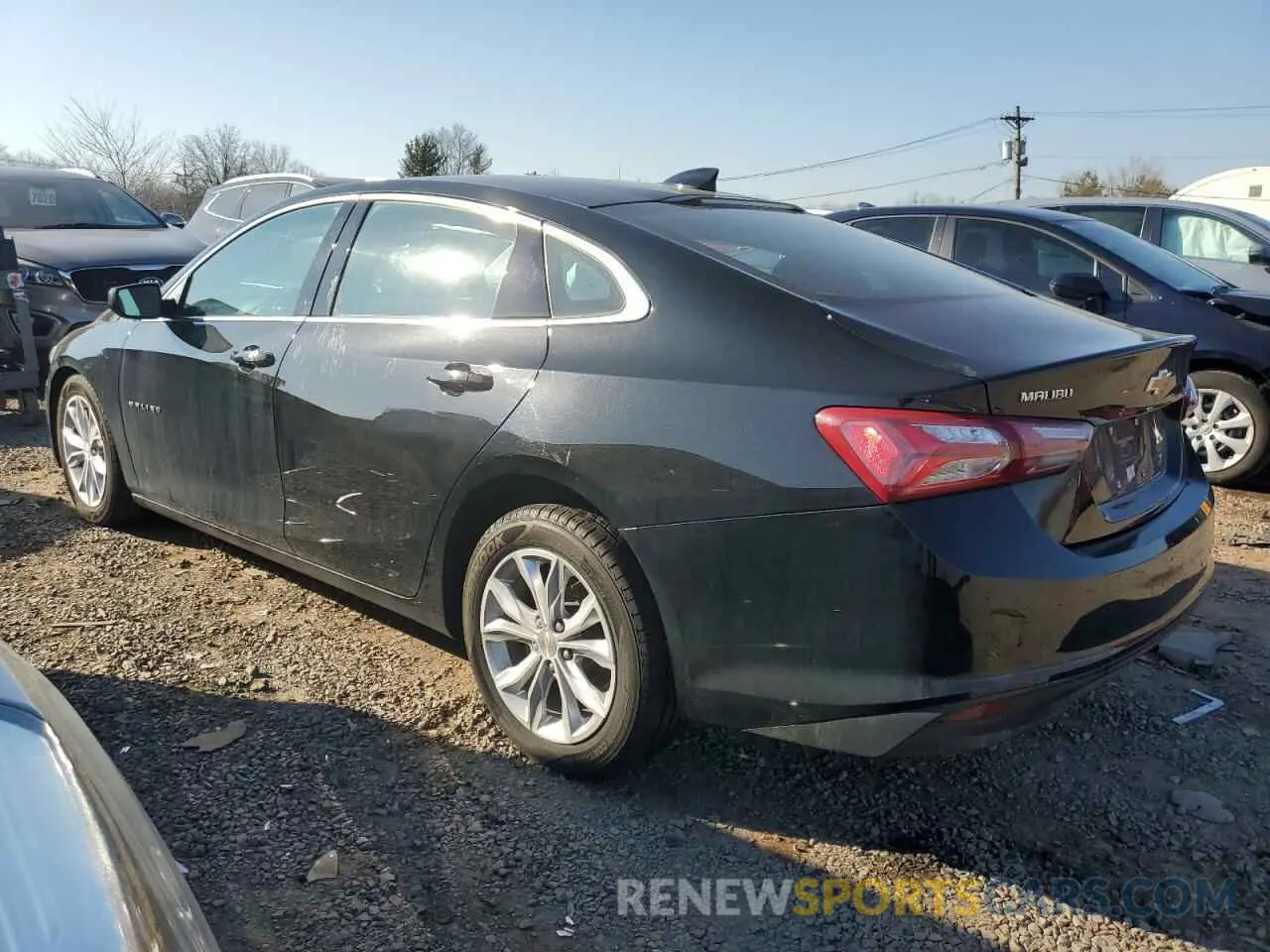 2 Photograph of a damaged car 1G1ZD5ST7NF119466 CHEVROLET MALIBU 2022