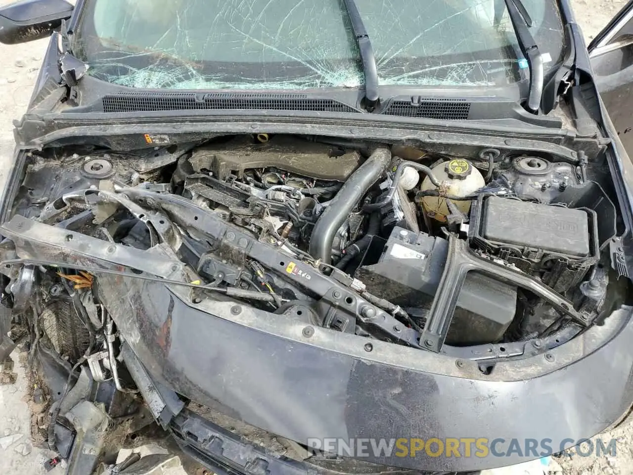 11 Photograph of a damaged car 1G1ZD5ST7NF120794 CHEVROLET MALIBU 2022
