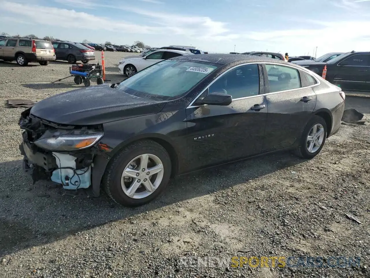 1 Photograph of a damaged car 1G1ZD5ST7NF123954 CHEVROLET MALIBU 2022