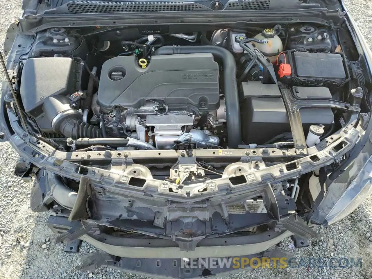 11 Photograph of a damaged car 1G1ZD5ST7NF123954 CHEVROLET MALIBU 2022