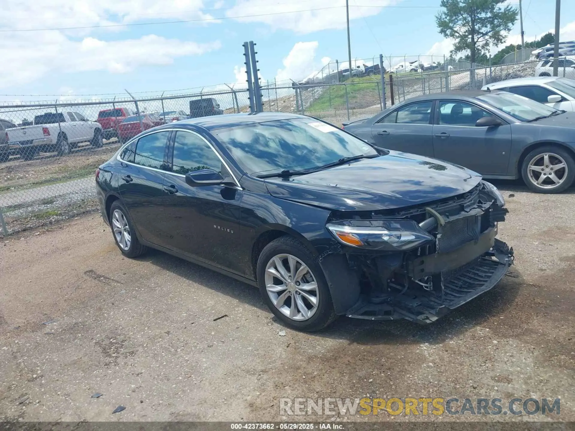 1 Photograph of a damaged car 1G1ZD5ST7NF127714 CHEVROLET MALIBU 2022