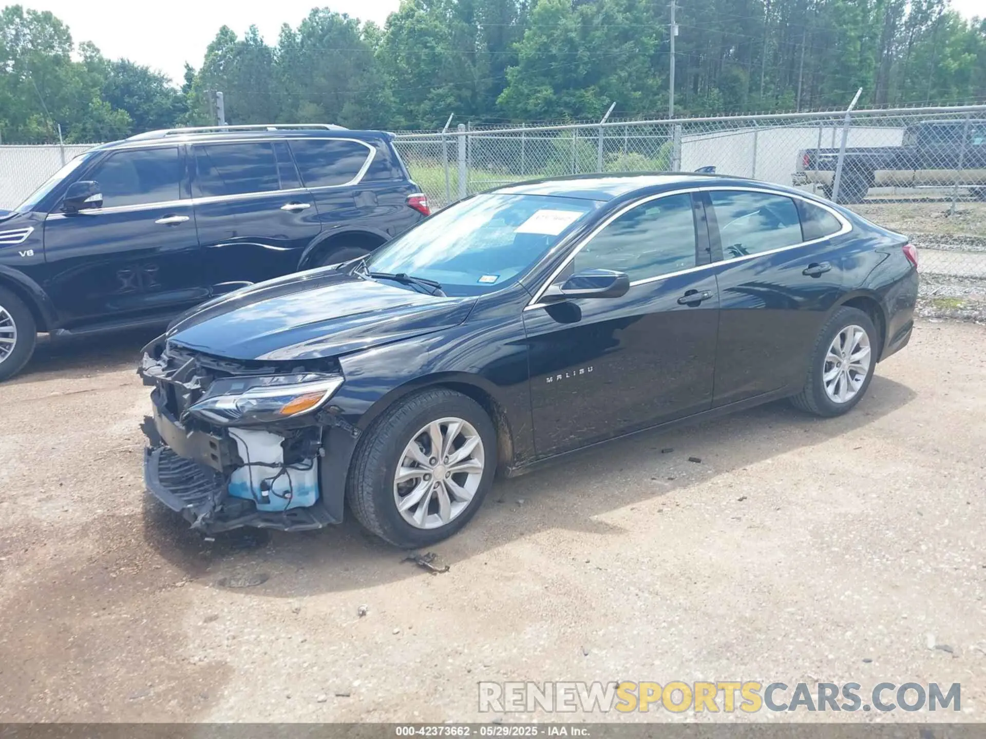 2 Photograph of a damaged car 1G1ZD5ST7NF127714 CHEVROLET MALIBU 2022