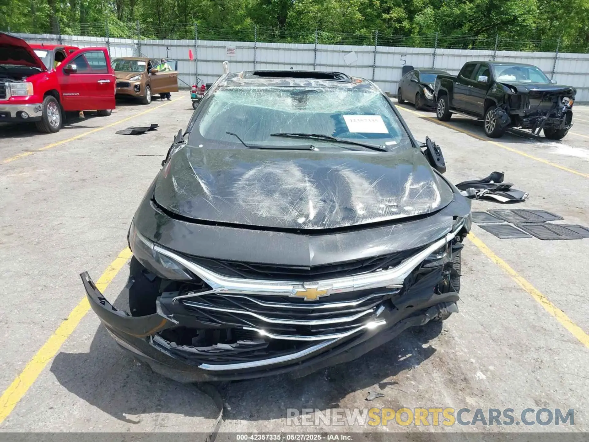 12 Photograph of a damaged car 1G1ZD5ST7NF130418 CHEVROLET MALIBU 2022