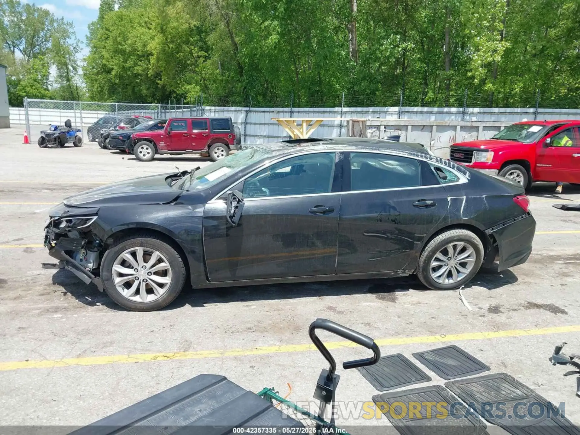 14 Photograph of a damaged car 1G1ZD5ST7NF130418 CHEVROLET MALIBU 2022