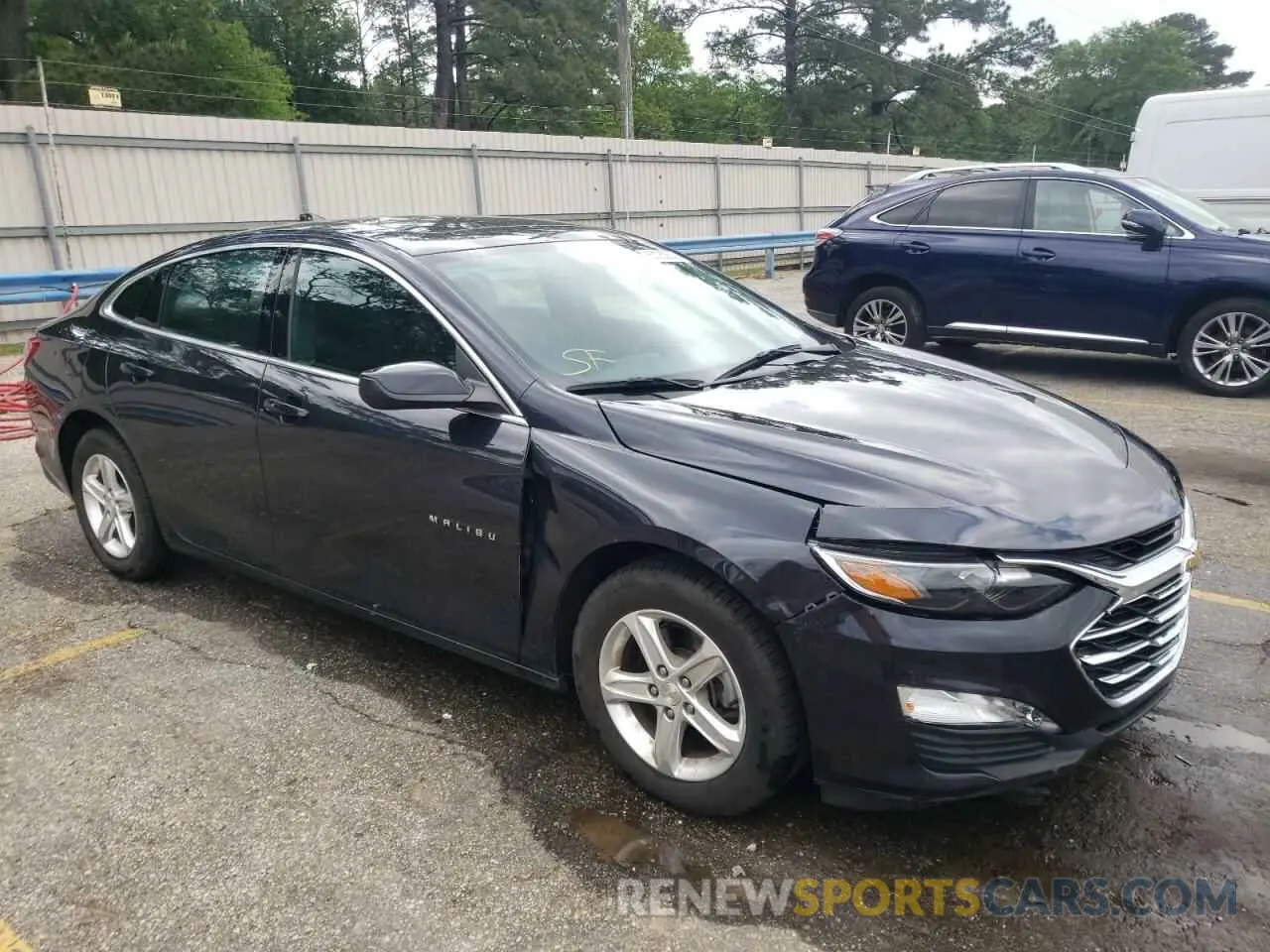 4 Photograph of a damaged car 1G1ZD5ST7NF133397 CHEVROLET MALIBU 2022
