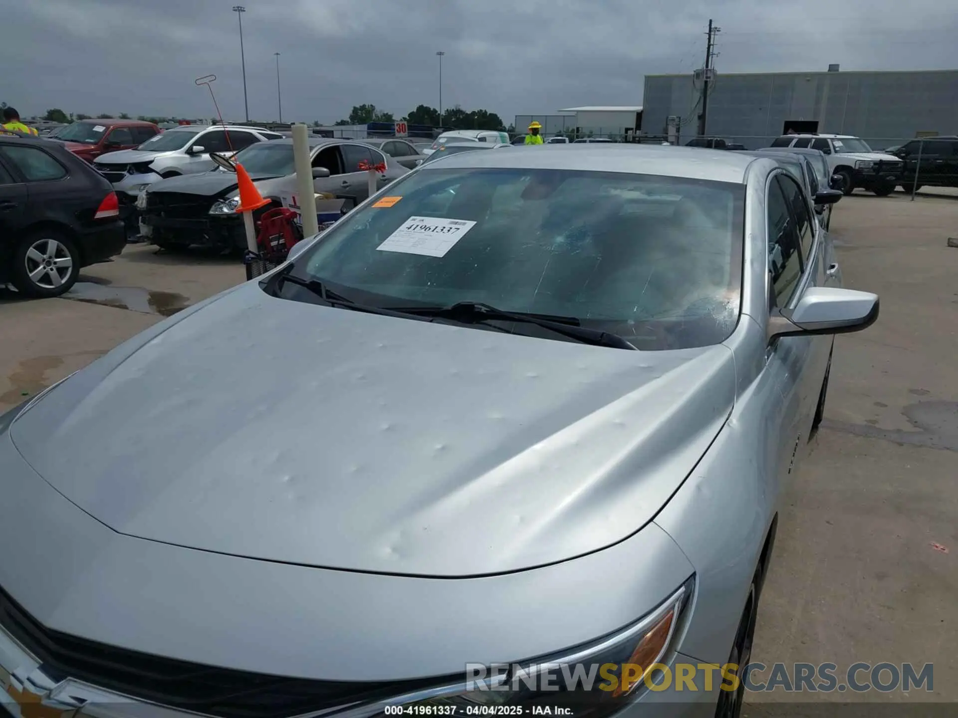 6 Photograph of a damaged car 1G1ZD5ST7NF133416 CHEVROLET MALIBU 2022