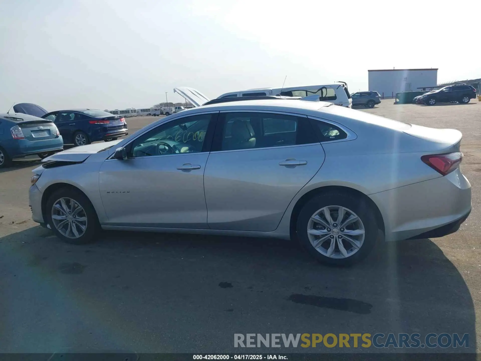 14 Photograph of a damaged car 1G1ZD5ST7NF142889 CHEVROLET MALIBU 2022