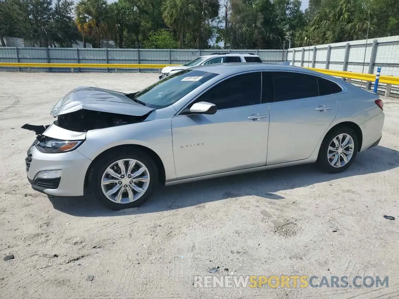 1 Photograph of a damaged car 1G1ZD5ST7NF144724 CHEVROLET MALIBU 2022
