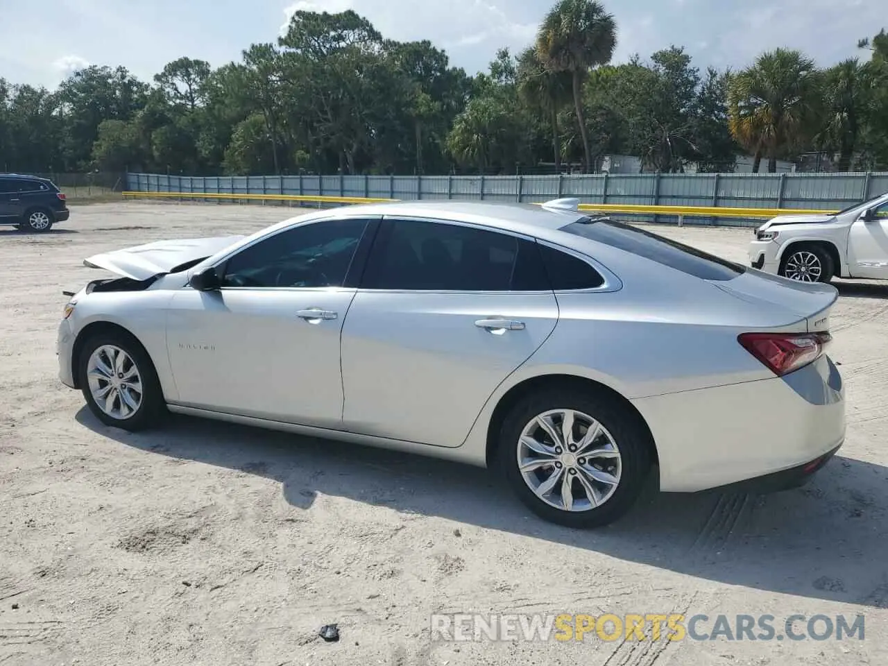 2 Photograph of a damaged car 1G1ZD5ST7NF144724 CHEVROLET MALIBU 2022