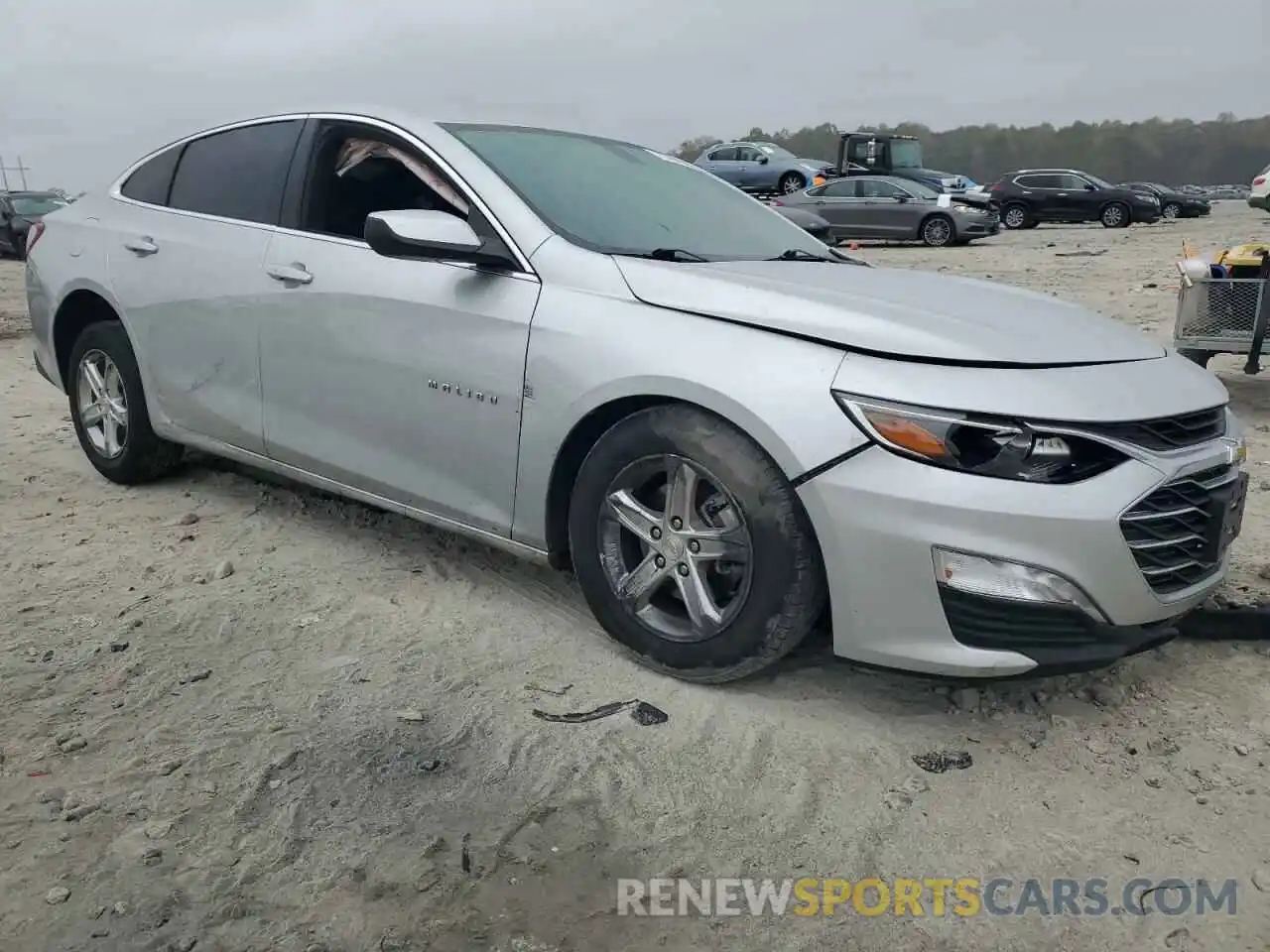 4 Photograph of a damaged car 1G1ZD5ST7NF149695 CHEVROLET MALIBU 2022