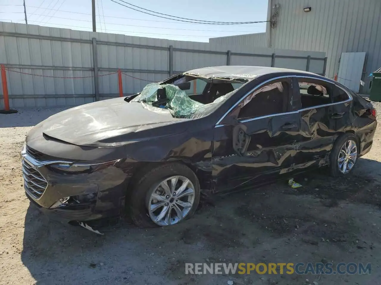 1 Photograph of a damaged car 1G1ZD5ST7NF150135 CHEVROLET MALIBU 2022