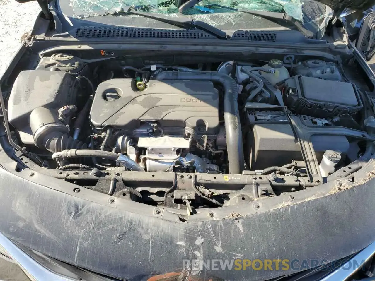 12 Photograph of a damaged car 1G1ZD5ST7NF150135 CHEVROLET MALIBU 2022