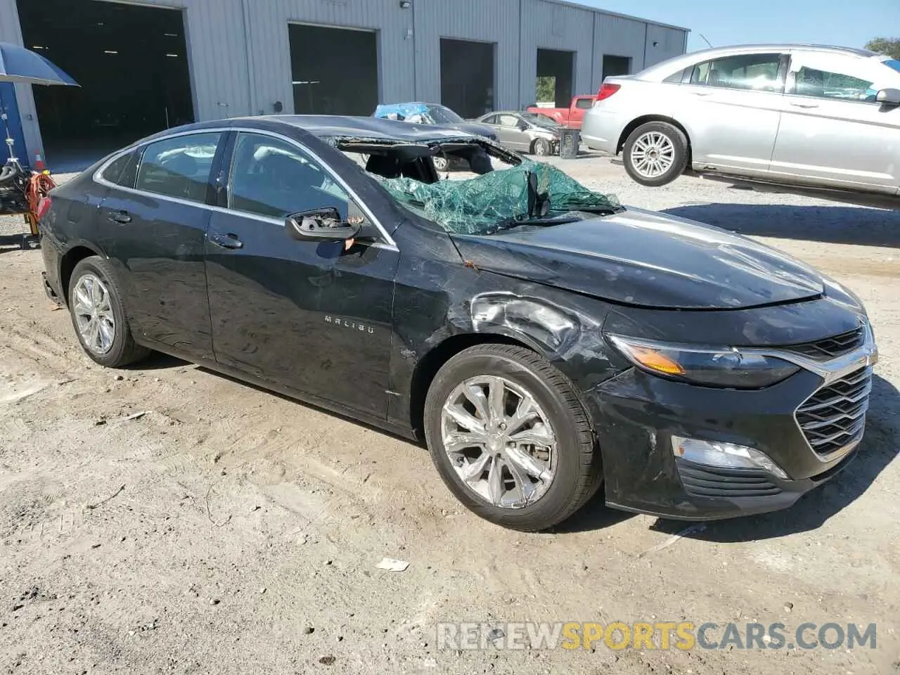 4 Photograph of a damaged car 1G1ZD5ST7NF150135 CHEVROLET MALIBU 2022