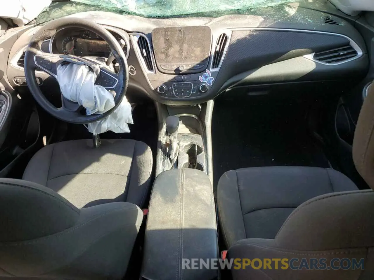 8 Photograph of a damaged car 1G1ZD5ST7NF150135 CHEVROLET MALIBU 2022