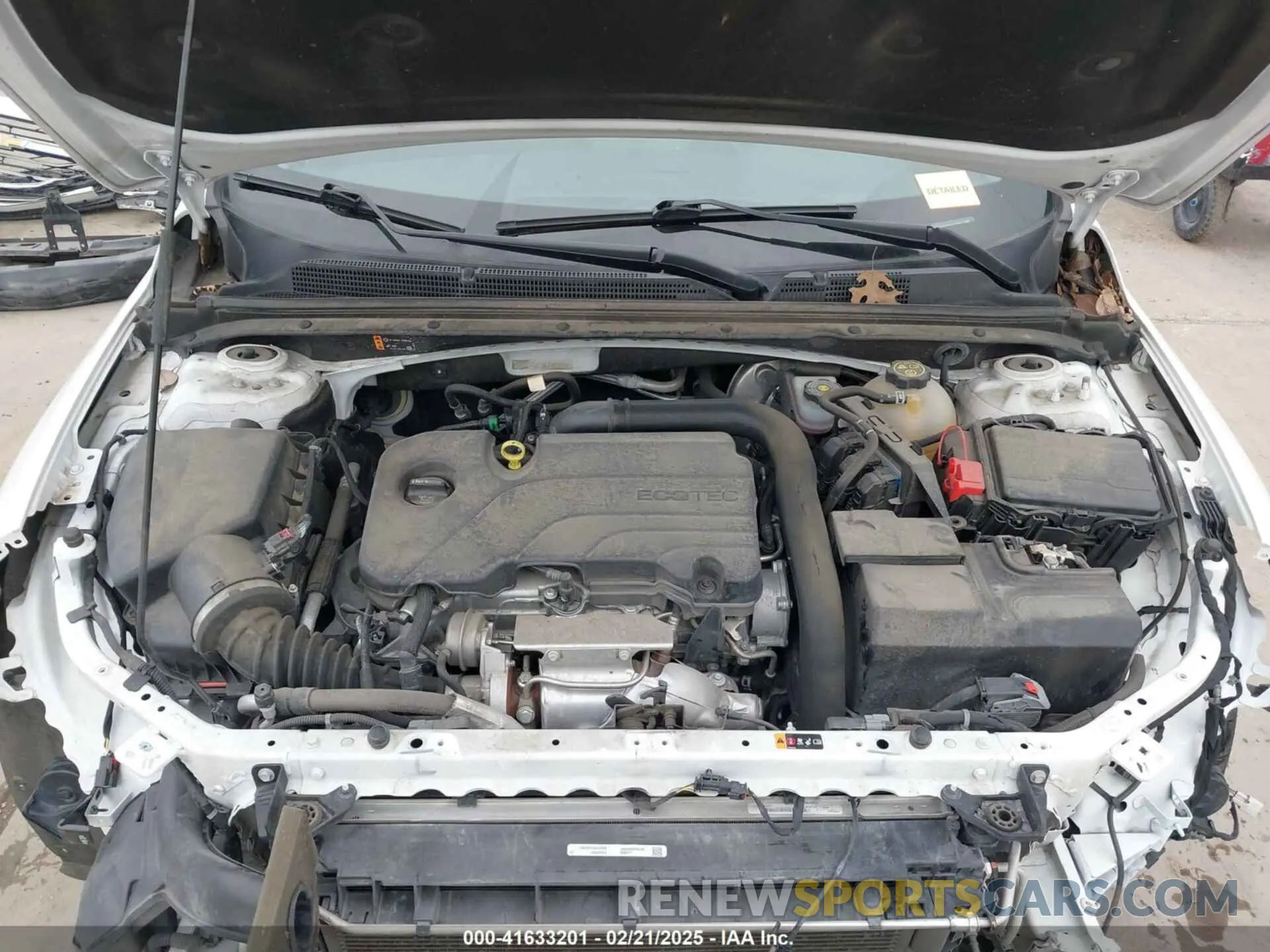 10 Photograph of a damaged car 1G1ZD5ST7NF150300 CHEVROLET MALIBU 2022