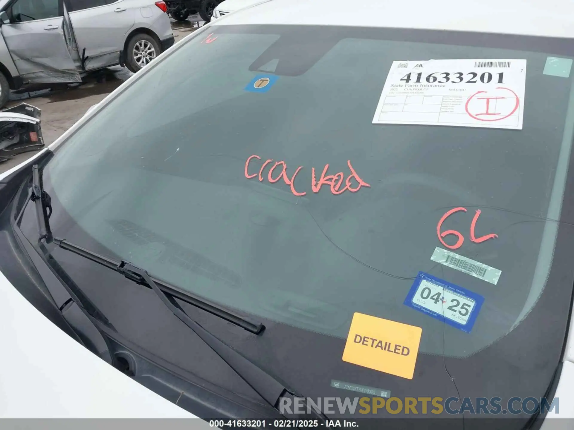 19 Photograph of a damaged car 1G1ZD5ST7NF150300 CHEVROLET MALIBU 2022