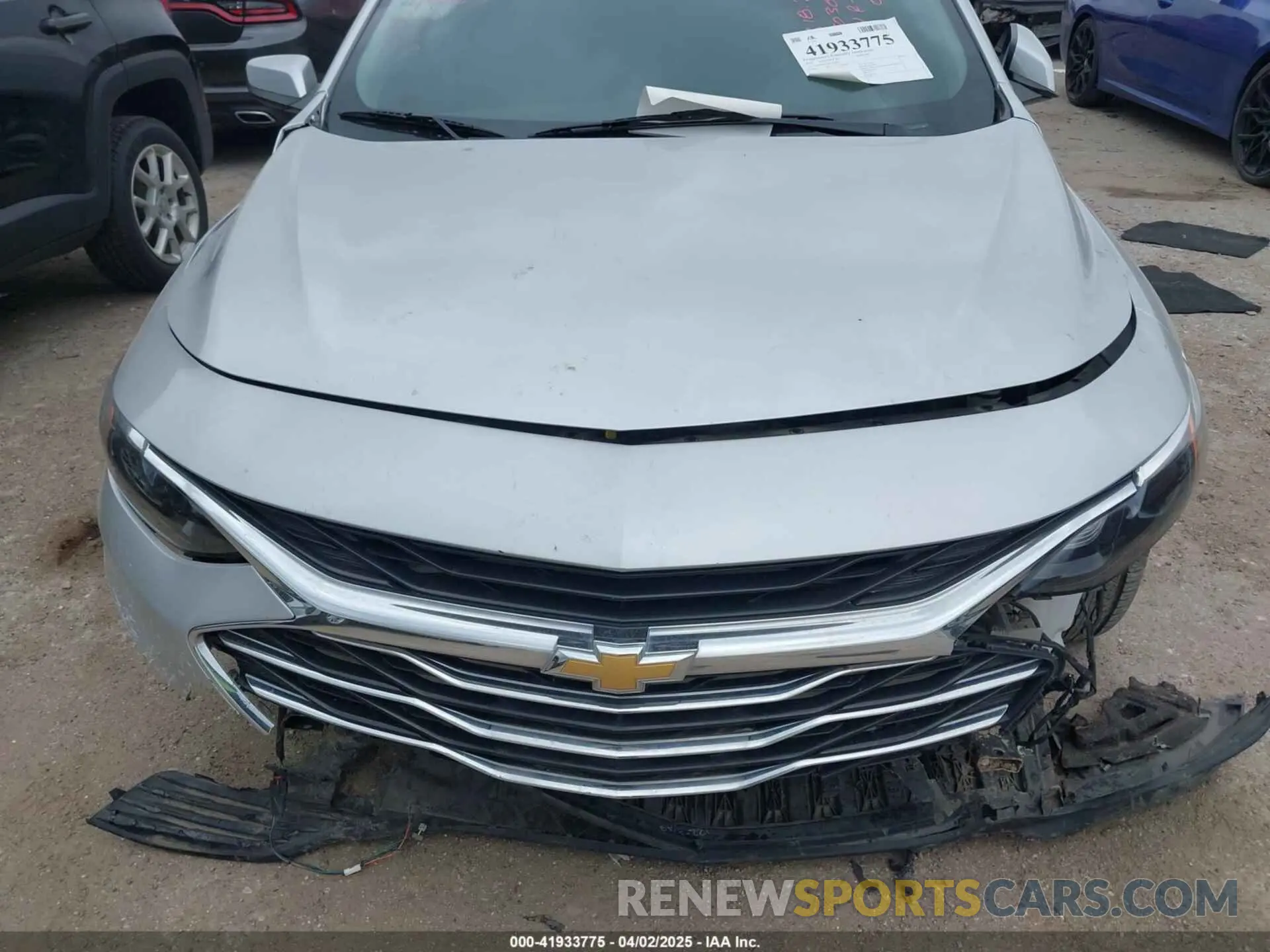 11 Photograph of a damaged car 1G1ZD5ST7NF151995 CHEVROLET MALIBU 2022