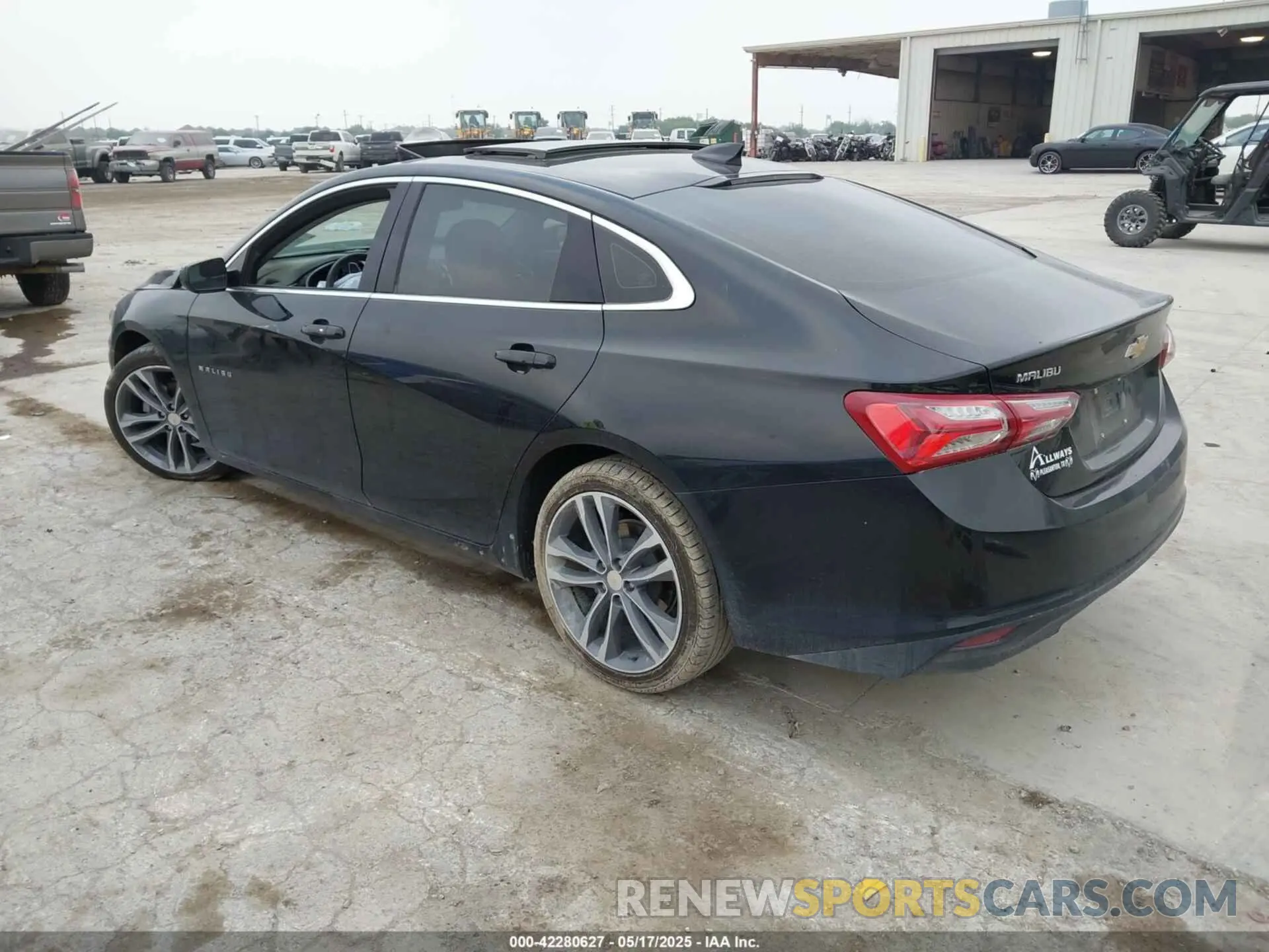 3 Photograph of a damaged car 1G1ZD5ST7NF164293 CHEVROLET MALIBU 2022