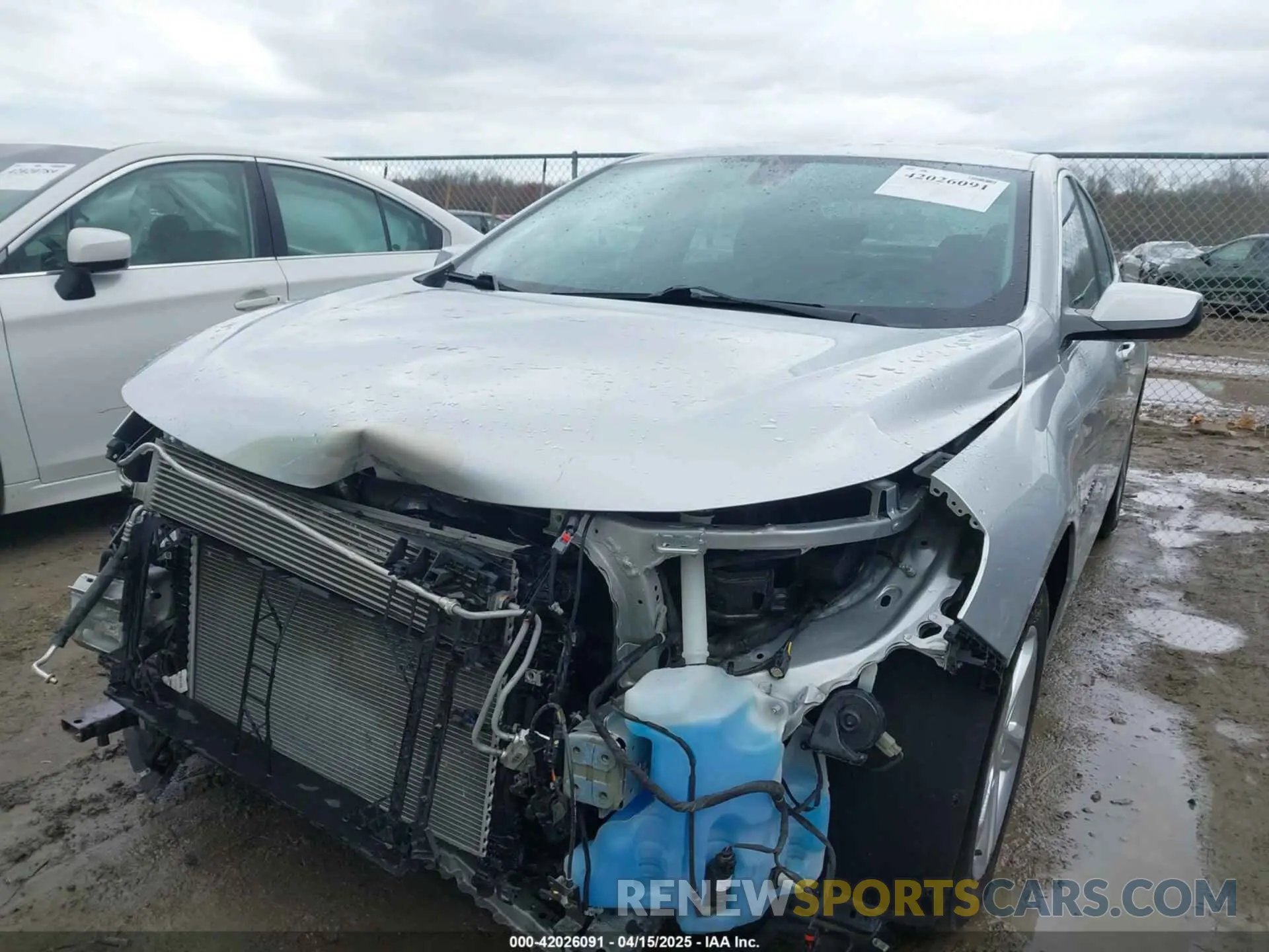 6 Photograph of a damaged car 1G1ZD5ST7NF172376 CHEVROLET MALIBU 2022