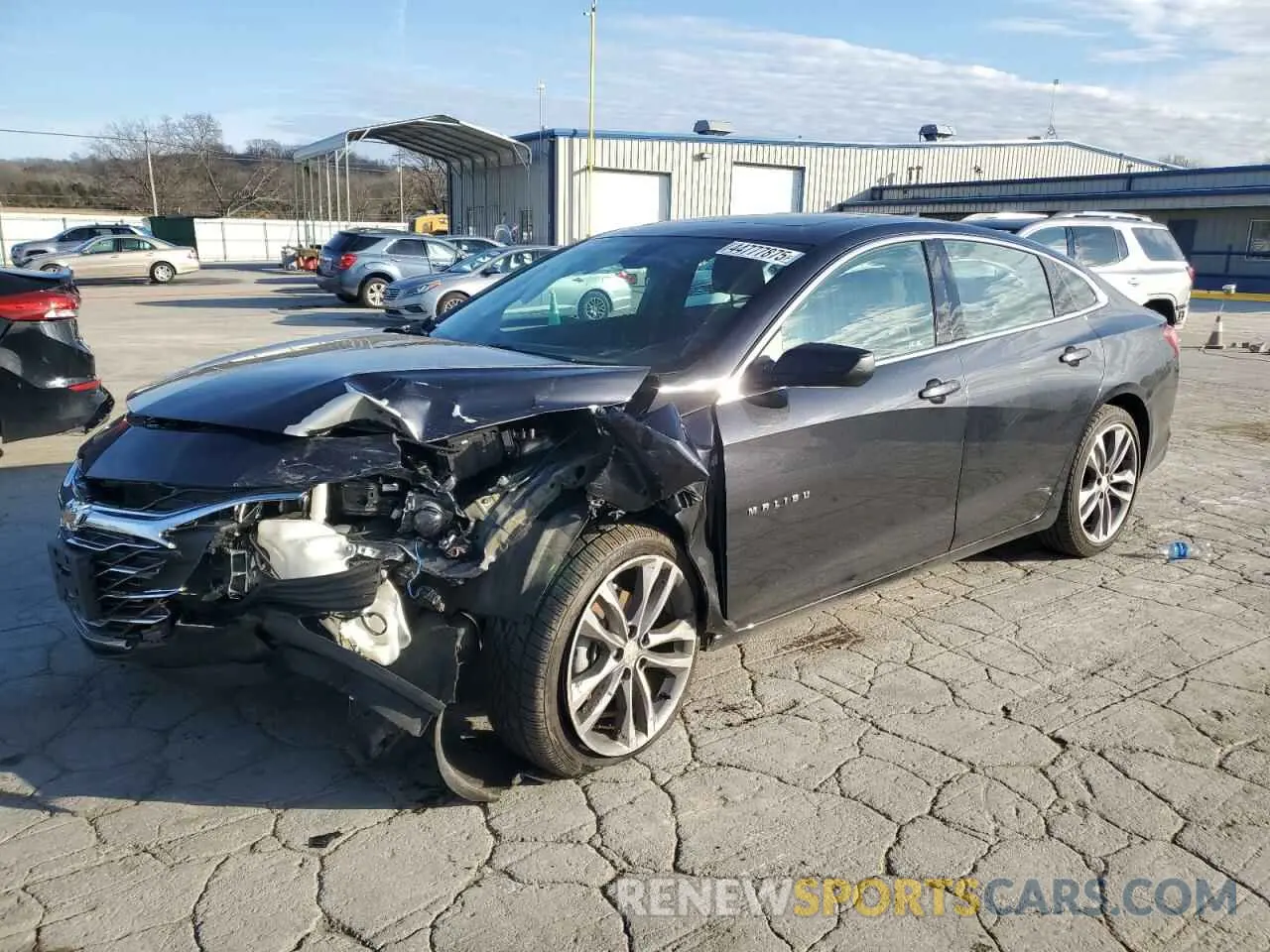 1 Photograph of a damaged car 1G1ZD5ST7NF173382 CHEVROLET MALIBU 2022