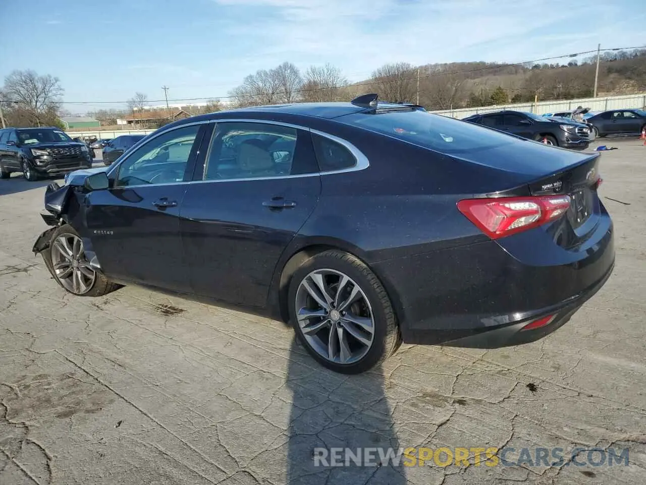 2 Photograph of a damaged car 1G1ZD5ST7NF173382 CHEVROLET MALIBU 2022