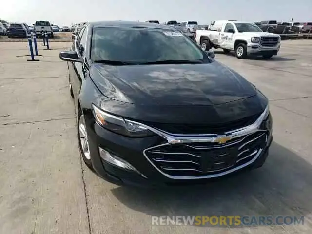 10 Photograph of a damaged car 1G1ZD5ST7NF179179 CHEVROLET MALIBU 2022