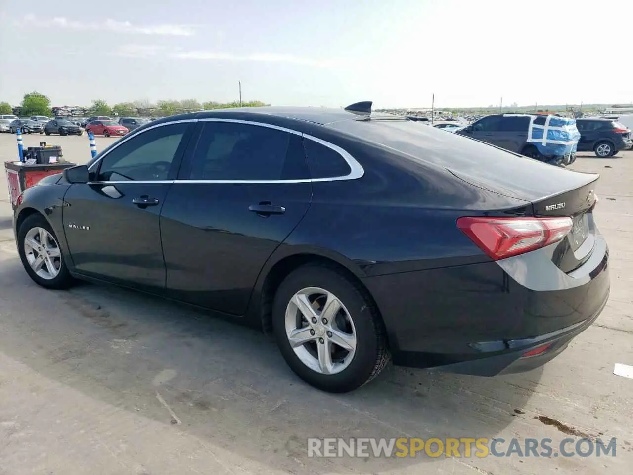 2 Photograph of a damaged car 1G1ZD5ST7NF179179 CHEVROLET MALIBU 2022