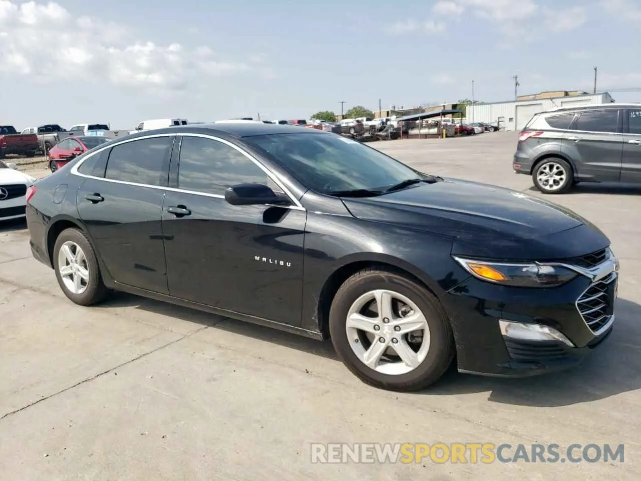 4 Photograph of a damaged car 1G1ZD5ST7NF179179 CHEVROLET MALIBU 2022