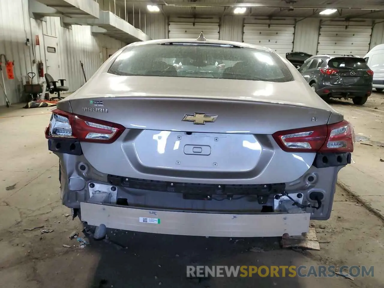 6 Photograph of a damaged car 1G1ZD5ST7NF181157 CHEVROLET MALIBU 2022