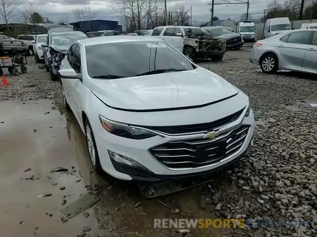 10 Photograph of a damaged car 1G1ZD5ST7NF181868 CHEVROLET MALIBU 2022