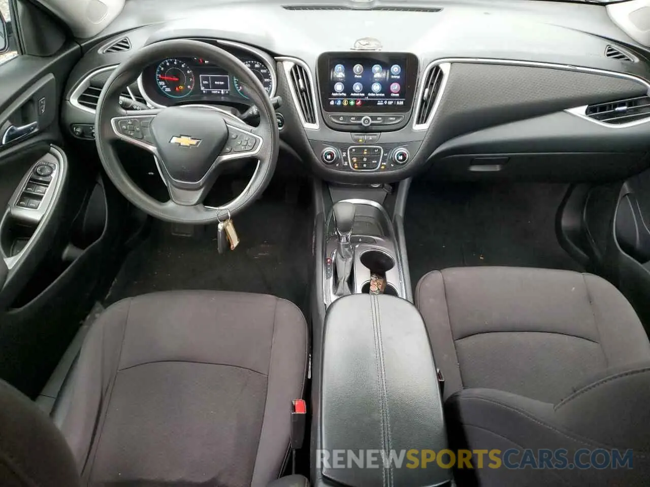 8 Photograph of a damaged car 1G1ZD5ST7NF181868 CHEVROLET MALIBU 2022