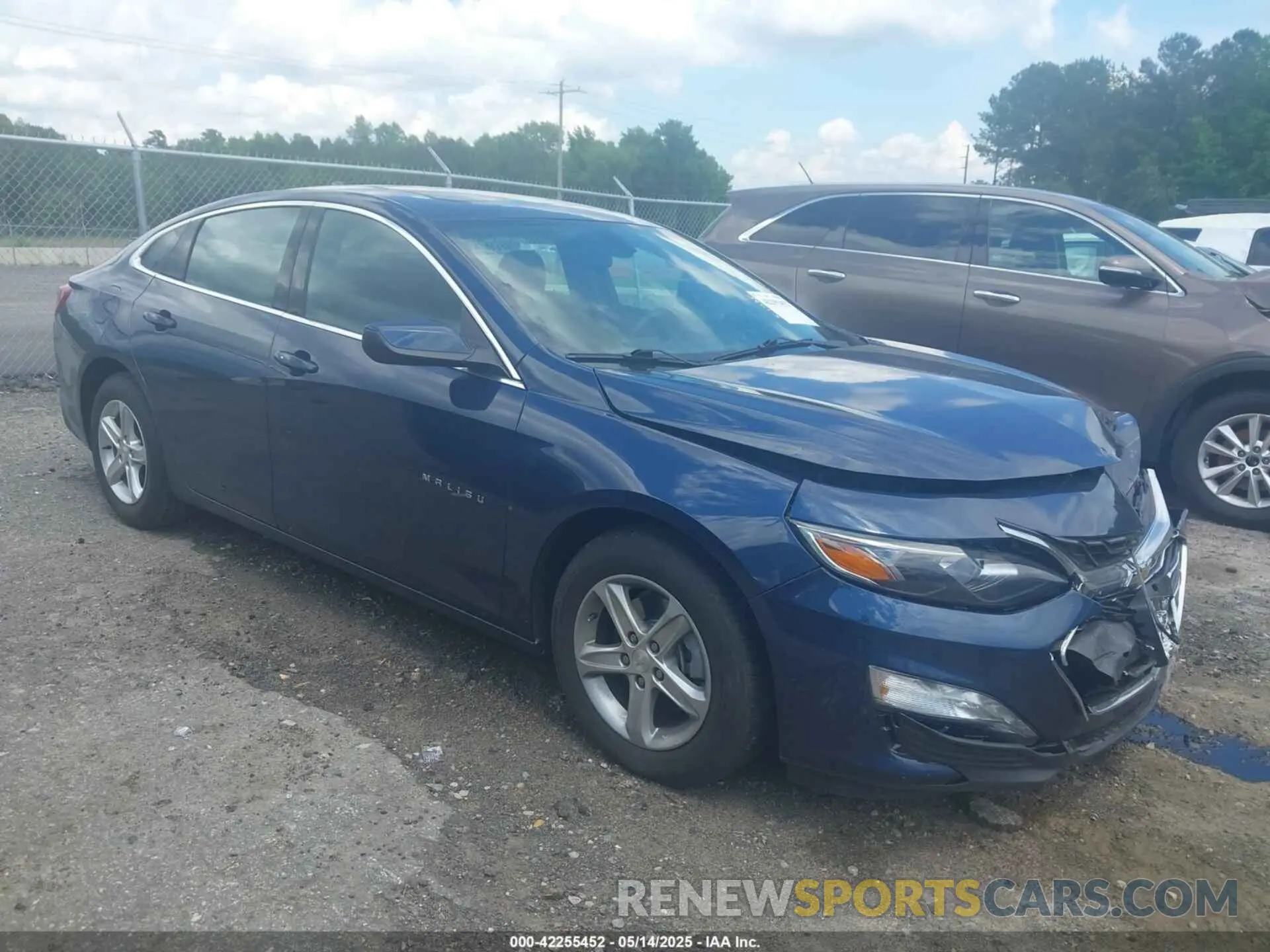 1 Photograph of a damaged car 1G1ZD5ST7NF184964 CHEVROLET MALIBU 2022