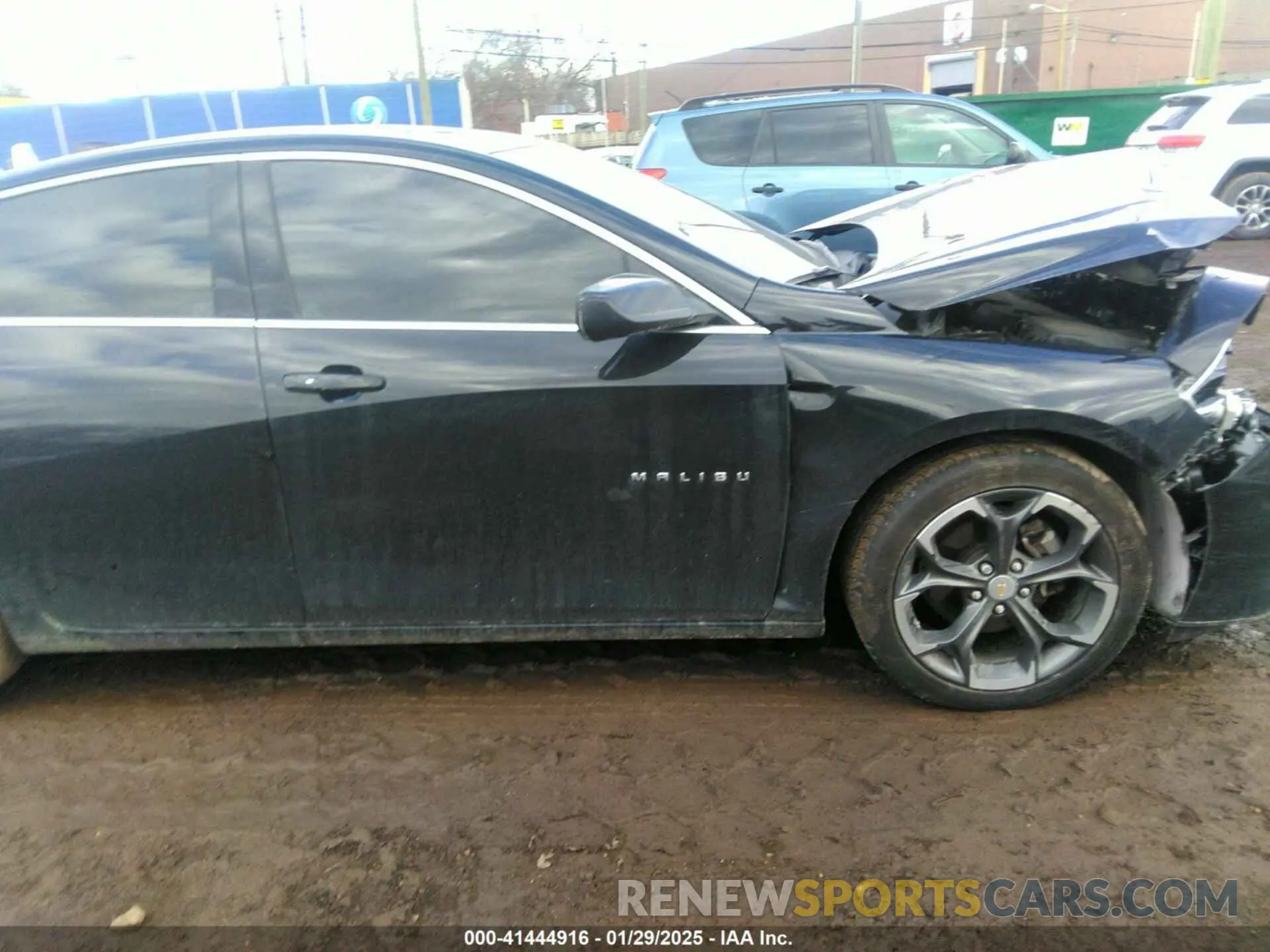13 Photograph of a damaged car 1G1ZD5ST7NF201536 CHEVROLET MALIBU 2022