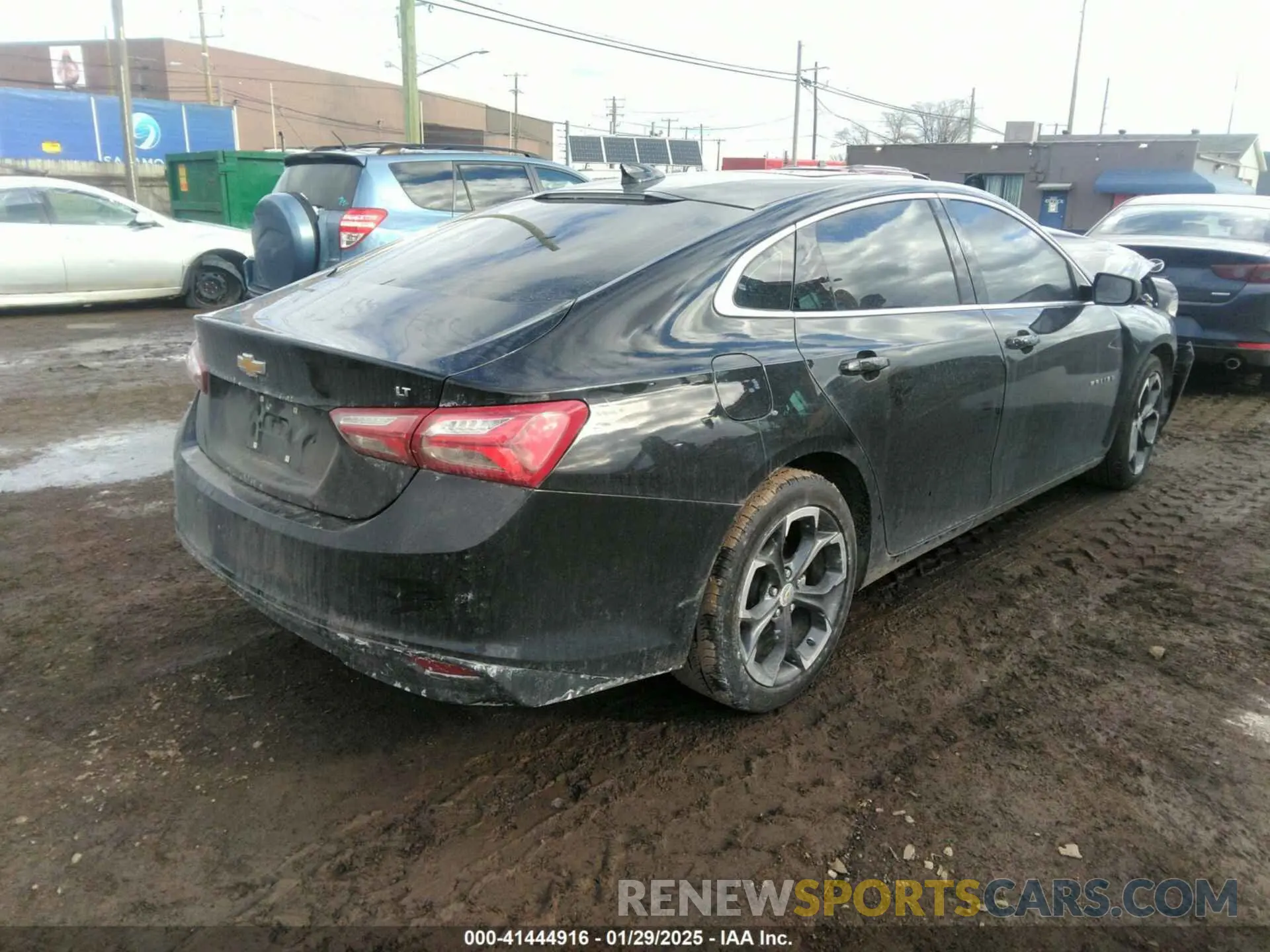4 Photograph of a damaged car 1G1ZD5ST7NF201536 CHEVROLET MALIBU 2022